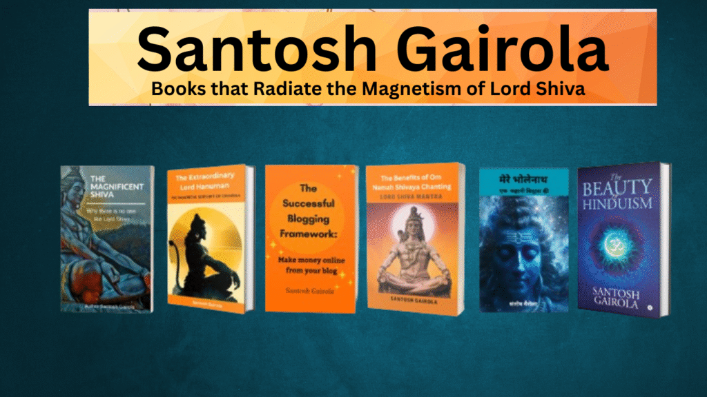 Author Santosh gairola covers