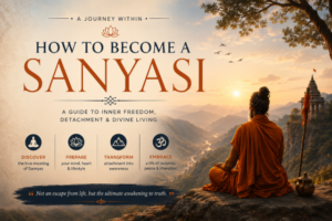 How to become a sanyasi